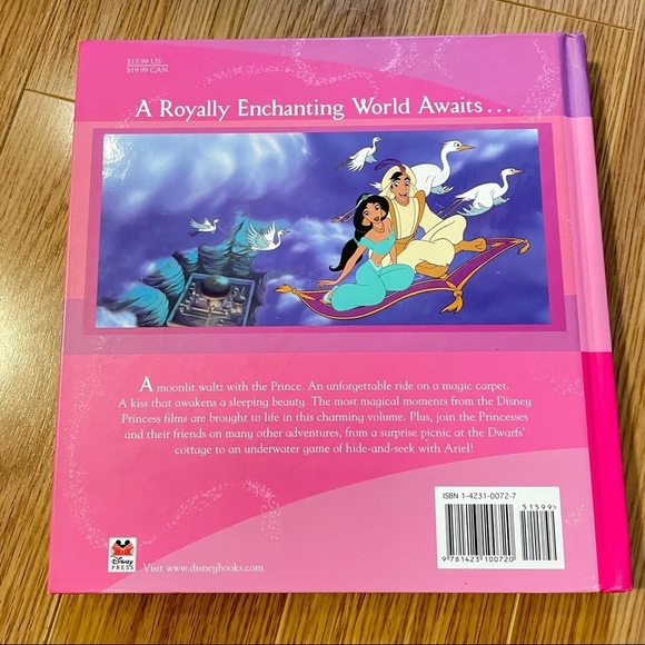 DISNEY BOOK PRINCESS COLLECTION: A TREASURY OF TALES - Picture 2 of 8